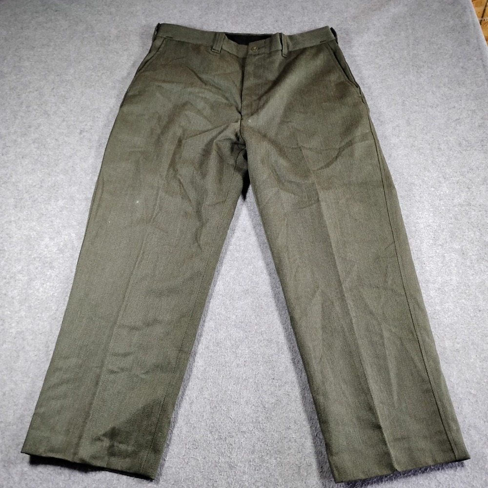 Vintage Filson 180 Mens 38 Forest Green Virgin Wool Field Pants Made in USA